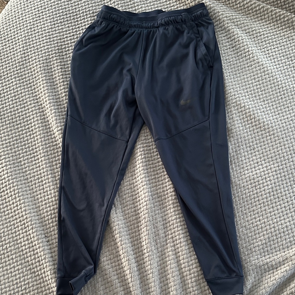 Nike Navy Athletic Joggers